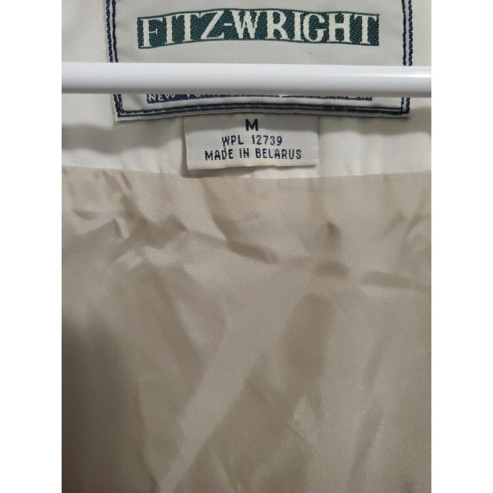 VTG Fitz-Wright New York London Paris Milan All Weather Trench Jacket Raincoat M - Picture 5 of 7